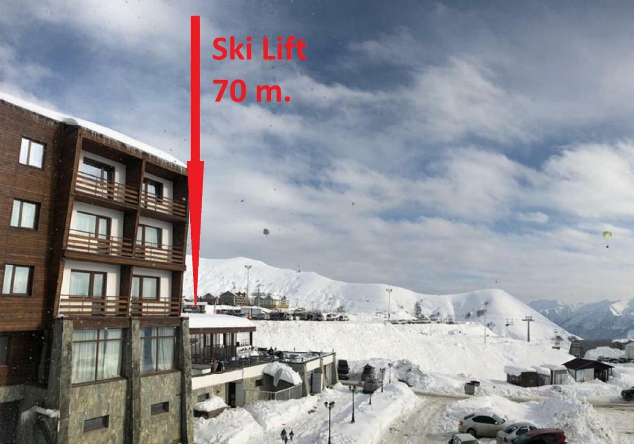 2-Room Apartment Nft Vista Gudauri 17- Near Ski Lift 외부 사진